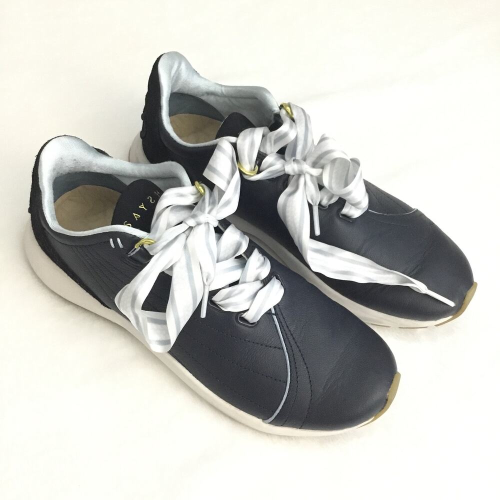 Saysh Women's Two Dark Lux 1S0002 US Sz 8.5 casual athleisure Sneakers